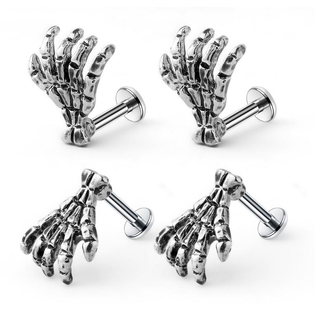 Lip Stud Claw Piercing Jewelry Accessories Unique Fashion Retro