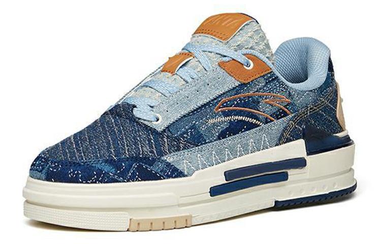 Anta Bump Low top Skateboard Shoes Women's Blue
