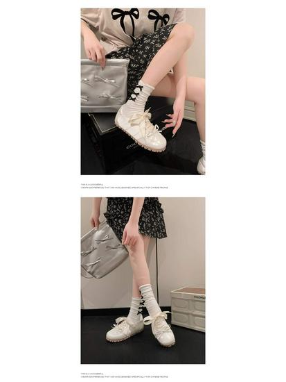 Women's Ballet-Style Retro Flat Shoes - Summer 2025 Fashion