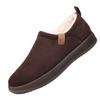 Men's Winter Snow Boots with Velvet Lining - Warm, Comfortable, Thickened Cotton Bread Shoes