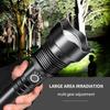 Outdoor Mini Flashlight Chargable Telescopic Zoom Flashlight For Working