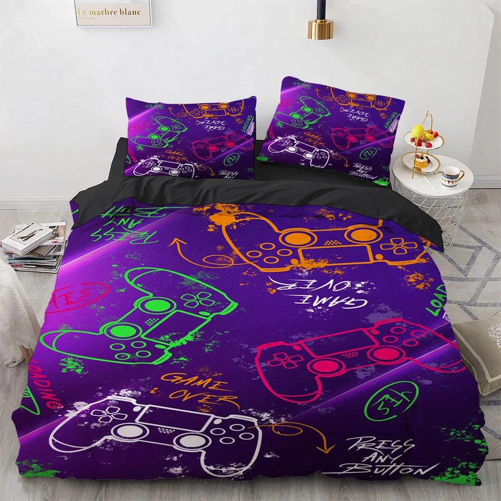 Cartone Animato Gioco Carino Aphmau con Ali Set Letto Ragazzi Ragazze Misura Singola Queen King Copripiumino Federa Letto ragazzi Adulti
