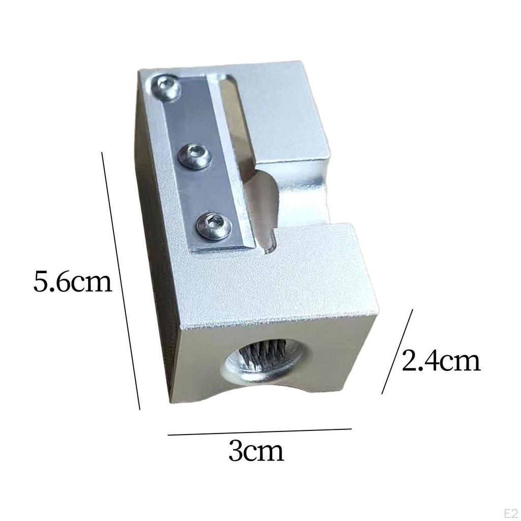 8 In 1 Pool Cue Tip Repair Tool Billiard Grinder Curve Detection Practical Multifunctional