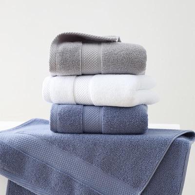 Asciugamano da bagno e viso unisex in puro cotone ispessito - Morbido, assorbente, ad asciugatura rapida