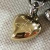 Used VIVIENNE WESTWOOD Gold X Dark Brown Quartz Wrist Watch