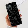 For Xiaomi Redmi Note 10 4G 5G Case Redmi Note 10 Pro 10 Lite Cover Soft TPU Slicone Clear Bumper Mi Note10 Lite Beautiful Capas