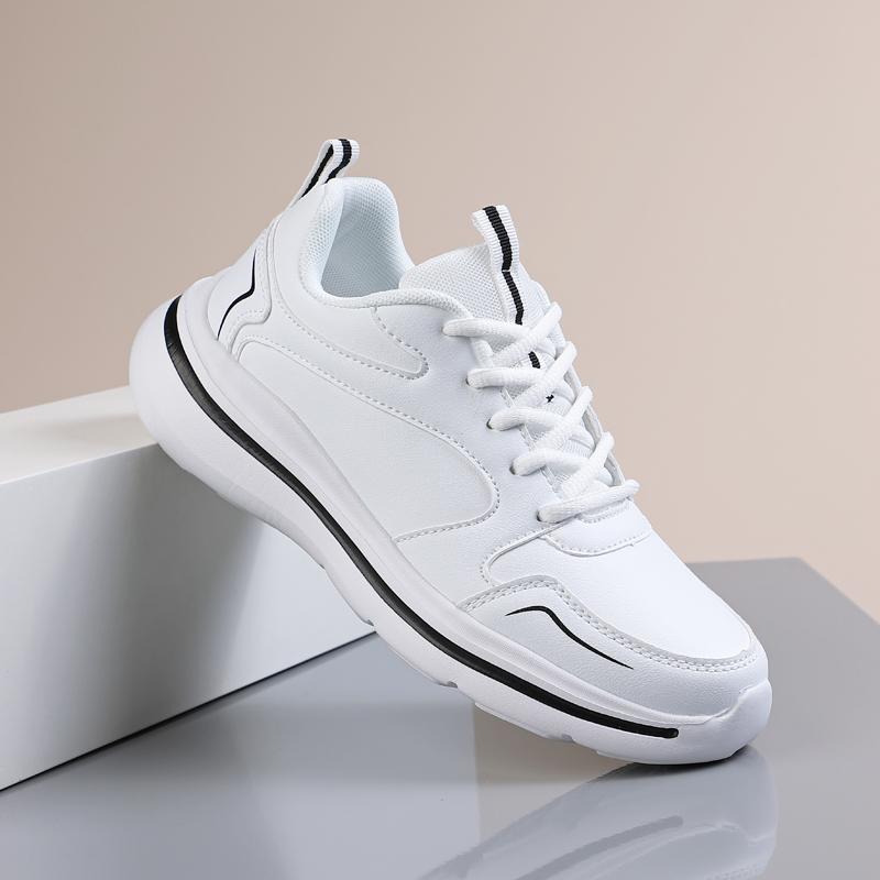 Fashion New Woman Tennis Sneakers Fashion New Comfort Sports Board Shoes Casual Shoes Female Spring Summer Ladies Female Women Shoe PU
