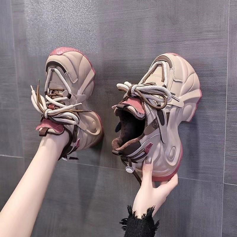 Casual Platform Sneakers For Women With Thick Sole And Height Boost In Summer And Spring
