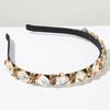 Glamorous Retro Rhinestone Headbands Elegant Narrow Crystal Hairbands Sparkling Hair Hoop for Women