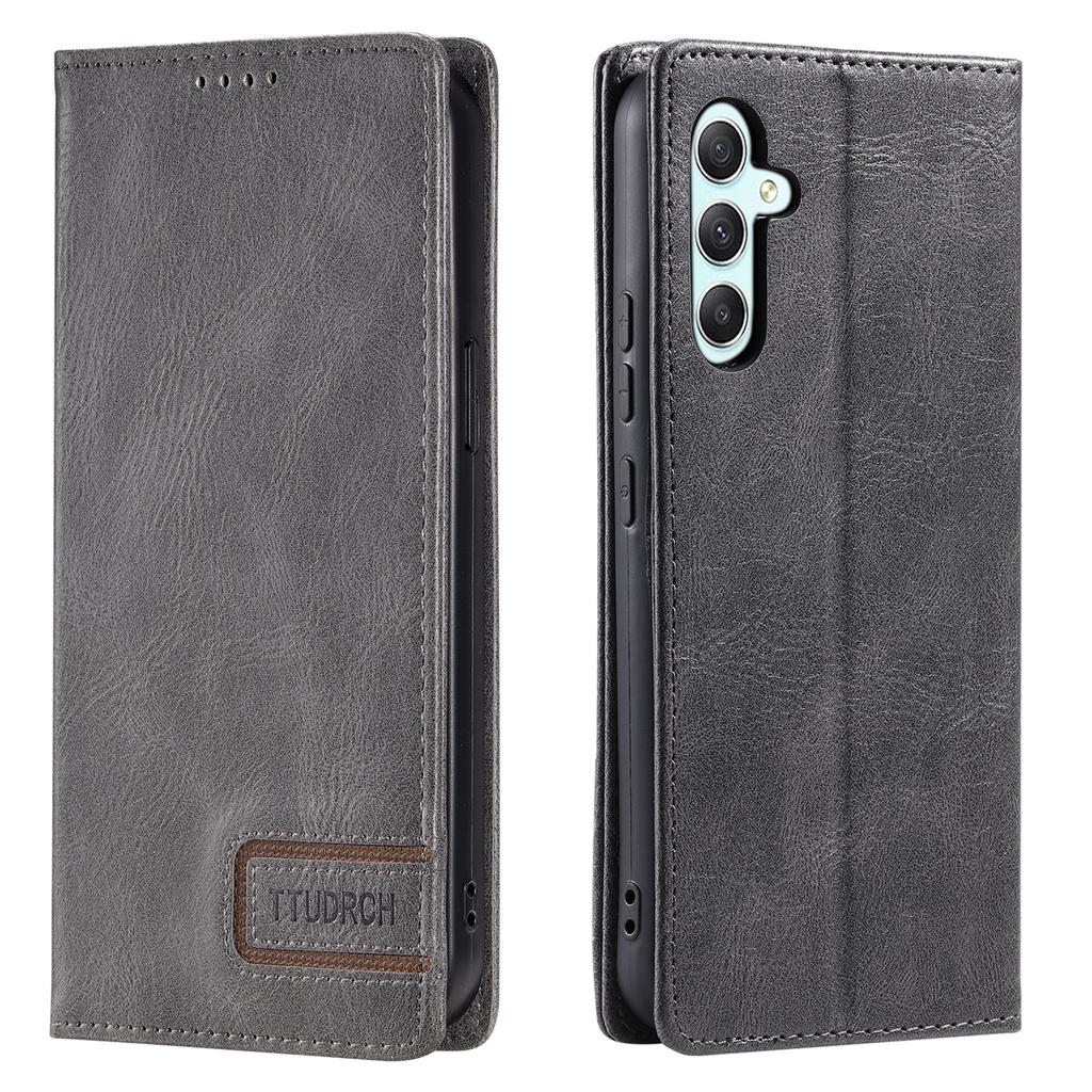 TTUDRCH Style 007 For Samsung Galaxy A17 Leather Case RFID Blocking Wallet Stand Phone Cover