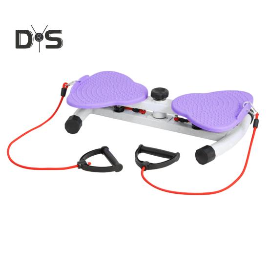 

Waist Twist Disc Board со шнурком, грузоподъемность 300 фунтов, домашний тренажер, Waist Sculptor Twister, укрепление мышц живота, коррекция фигуры, скручивание фиолетовый