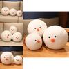 Adorable White Snowman Plush Doll Cushion For Christmas Perfect Holiday Gift For Kids