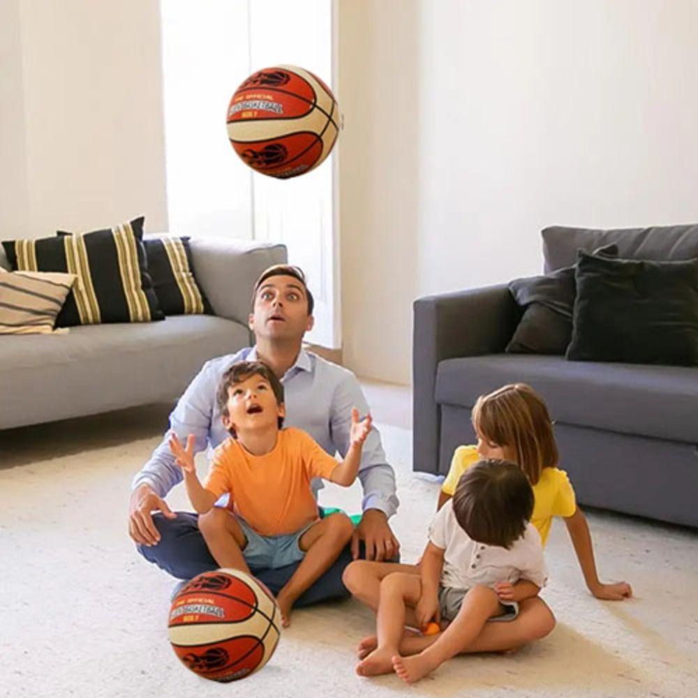 Low Decibel Indoor Training Quiet Ball 21cm/24cm Elastic Practice Ball  Children Toys