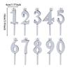 Number Metal Number Candle Holder Set DIY Candles Holders Sets Gifts Birthday Candles Stand