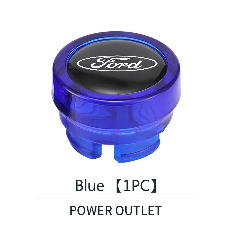 Автомобильная наклейка Ford Автомобильная зажигалка Пылезащитная крышка Пластиковая Водонепроницаемая Пылезащитная крышка Для Ford Focus Mk3 Fiesta Ranger Mondeo S