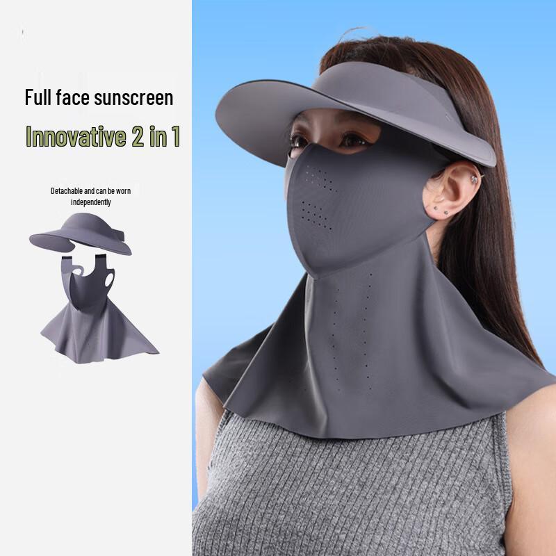 WEZHO Cycling Full Face Sun Protection Mask Hat