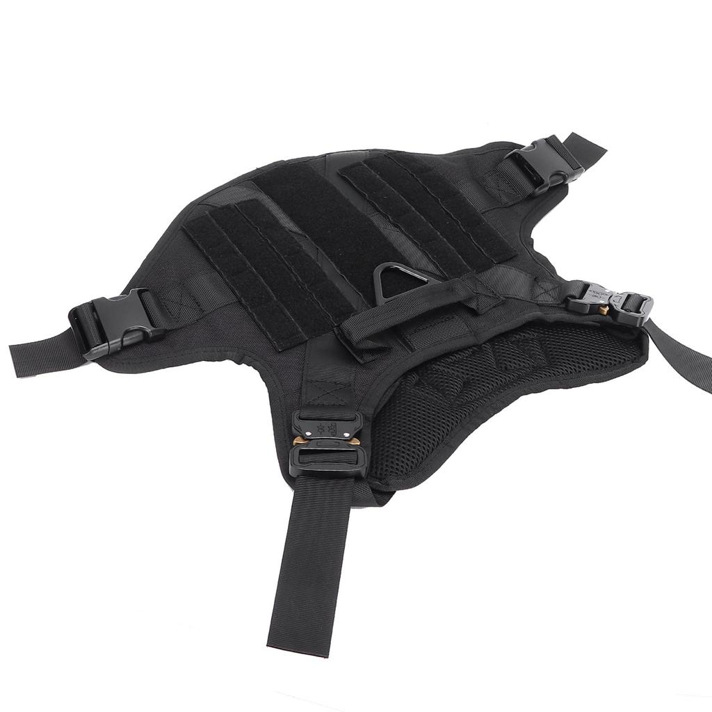 Dog Harness Pet Military Training Vest Harness Vest with Metal Buckle for Medium Large DogXL