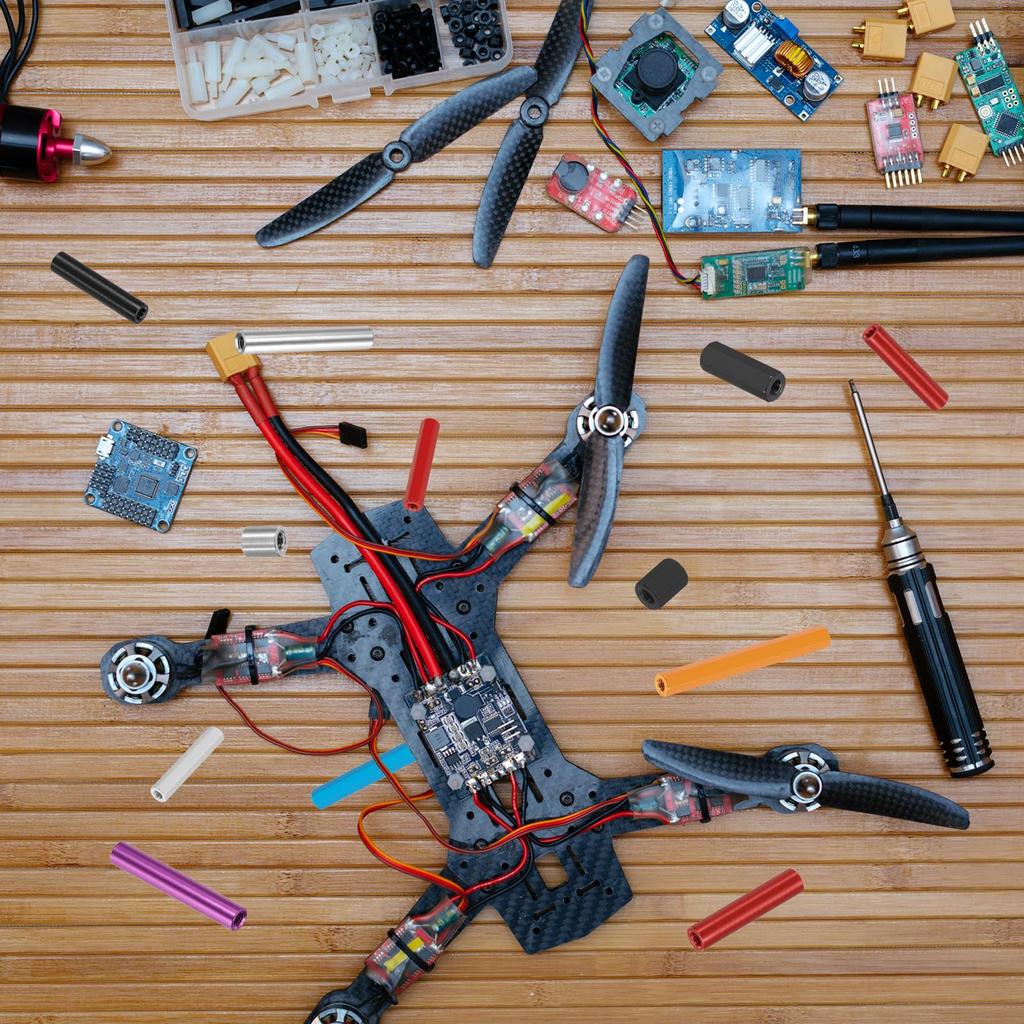 PATIKIL M8 Steel Spacer 12 Metal Spacers Steel 8.4mm ID x 10mm OD x