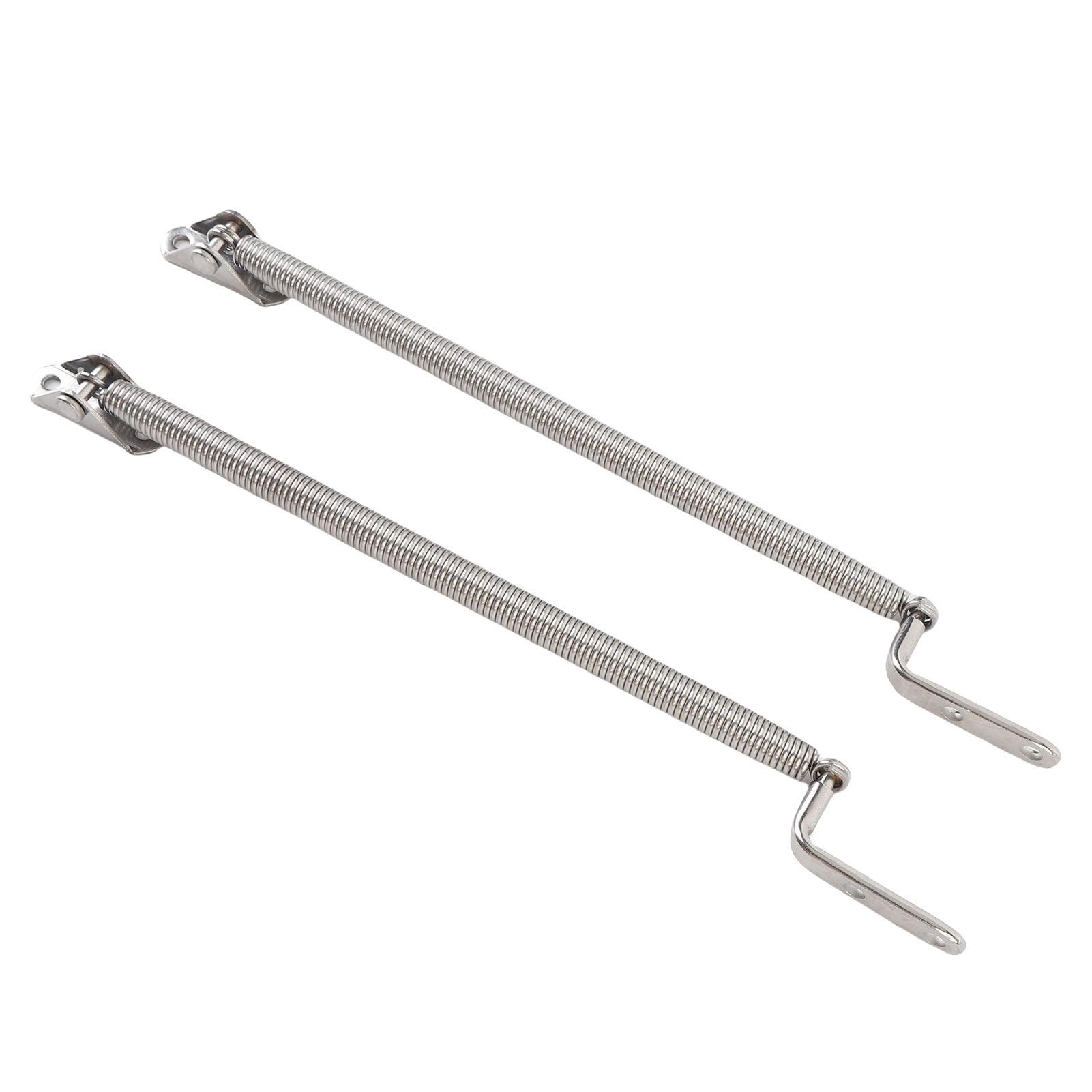 2 ШТ. Пружинный упор для люка лодки из нержавеющей стали, морская пружина 190 мм 7,48 дюйма, поддержка крышки люка для откидных дверц шкафа