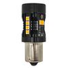 2 st P21W LED-lampa BA15S 12V inget fel, orange Off-Road
