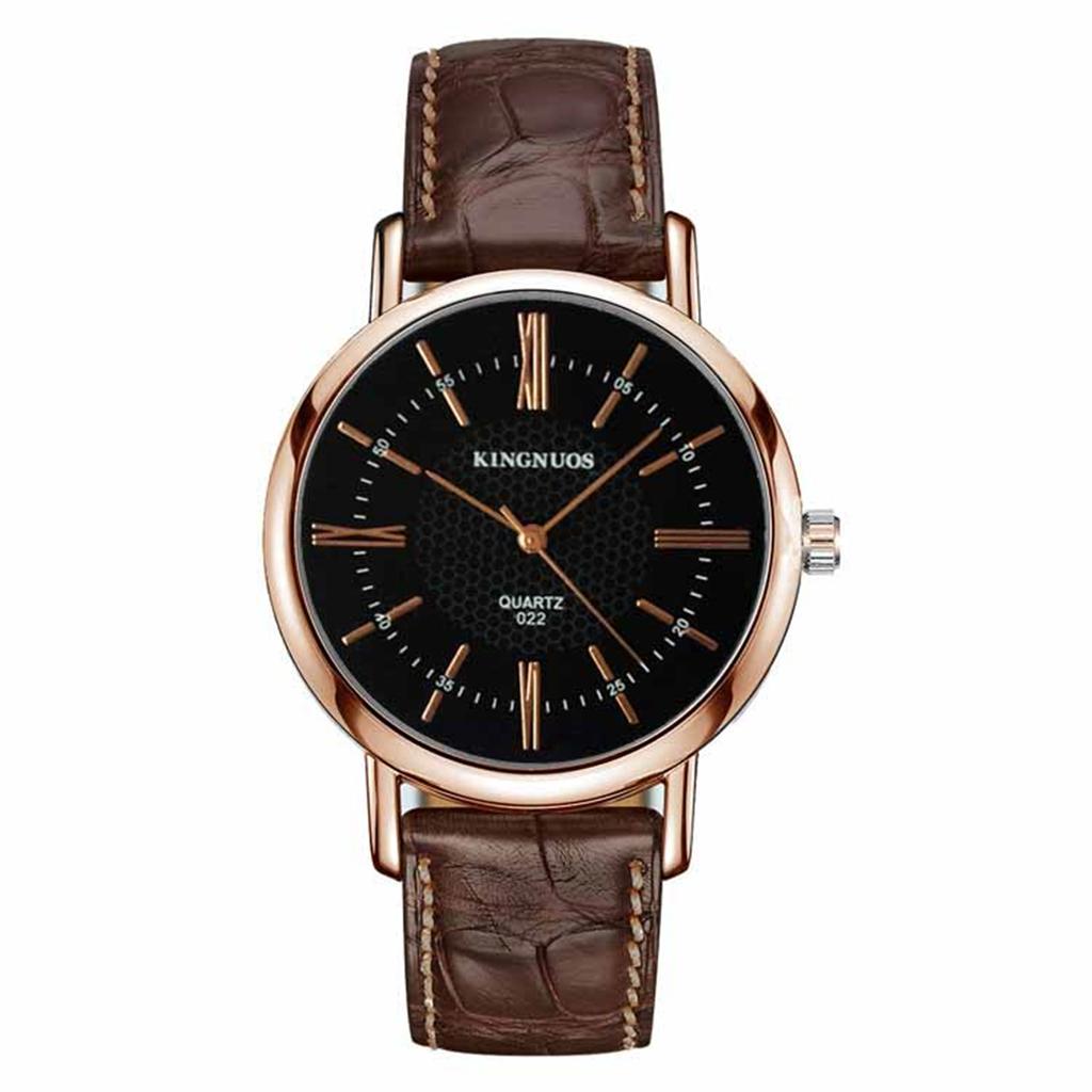 Dámské módní kožené hodinky