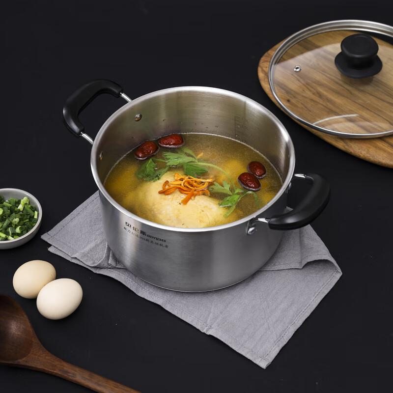 Berens 22cm European Style Stainless Steel Soup Pot