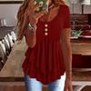 Summer Ladies T Shirt With 3d Pattern In Cotton Blend For Casual Wear