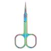 Cuticle Scissors Pointed Tip Dead Skin Removal Color Plating Stainless Steel Manicure Scissors
