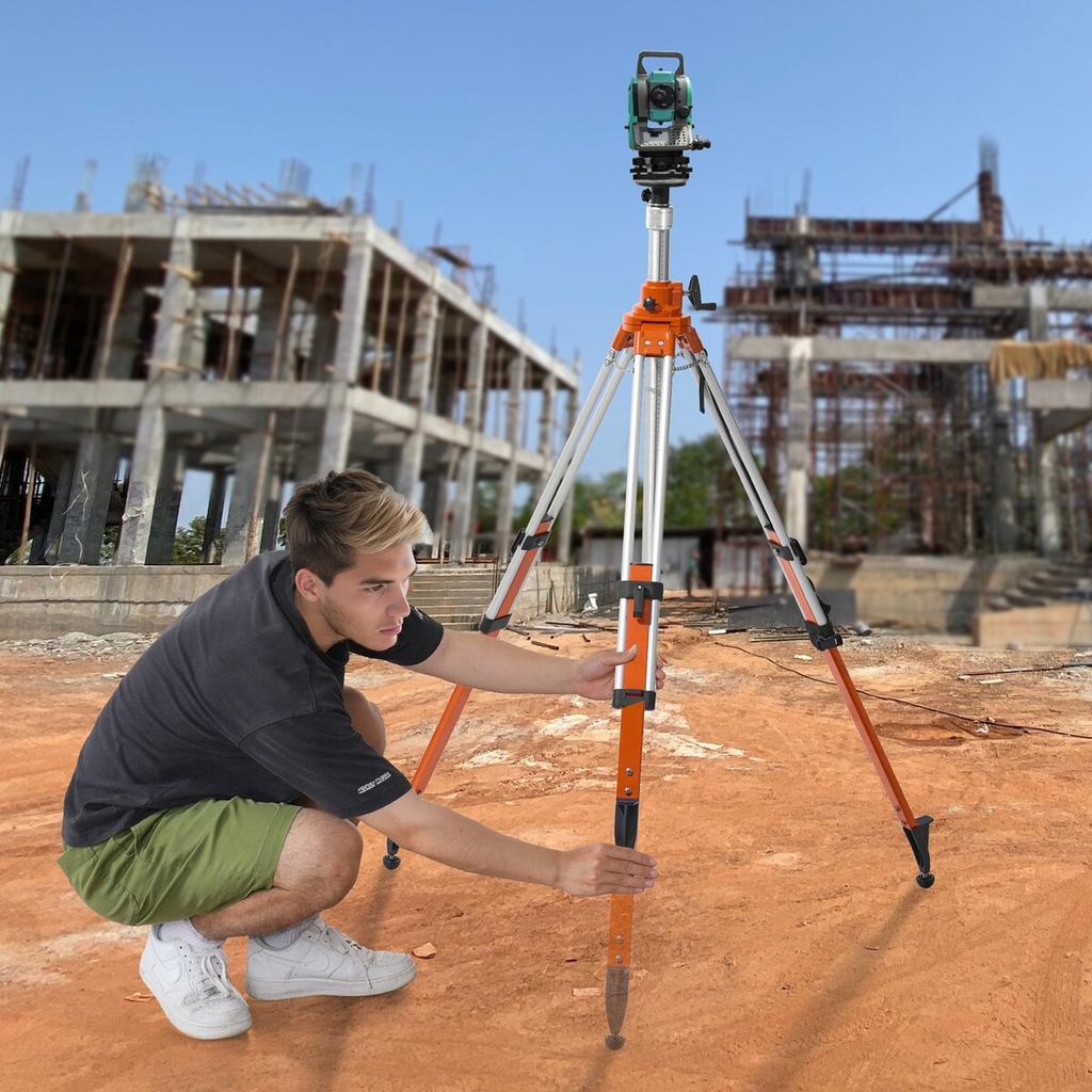 Laser Level Tripod Stand 5/8"-11 Thread 45.07-114.37 In Height Adjustment
