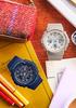 Casio] Wristwatch Baby Gee [Genuine Japan] Radio Wave Solar BGA-2800-4A2JF Ladies Pink Beige