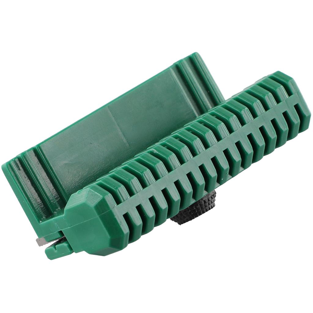 Chainsaw Guide Bar Rail Dresser Tool and Chain File Repairer for Chainsaw Bar Maintenance with Burr Removal Function