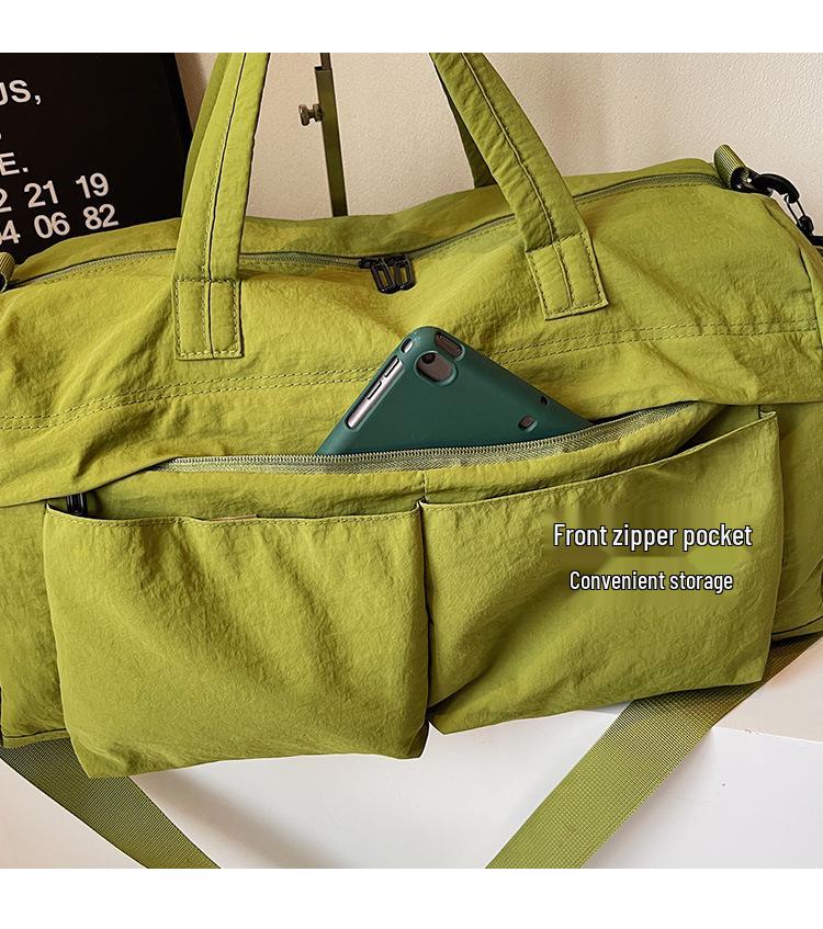 Women's Large Capacity Travel Crossbody Bag - Lightweight Duffle for Business, Sports, and Fitness