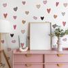 Inimă Pictată Combinată Dormitor Cameră Copii Decorațiune și Înfrumusețare Acasă Autocolante de Perete