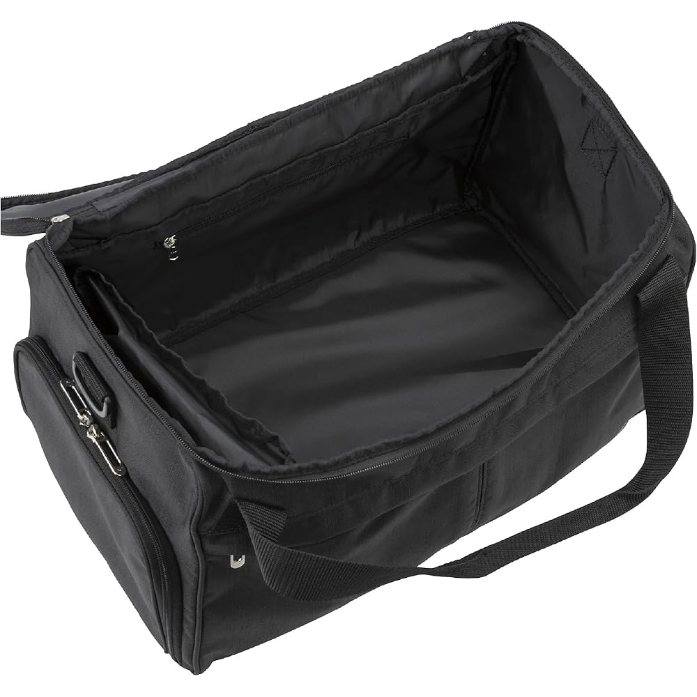 MIZUNO Golf Boston Bag, Square Shape, Unisex, L46 x W27 x H28cm, Black, 5LJB2402