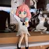 13CM Anime Spy × Family Anya Forger Figure Noodle Stopper Figure Model Toy Doll Aciton Figure PVC Desktop Car Decorations