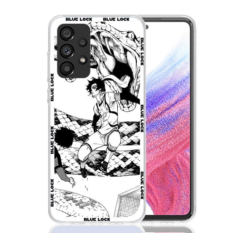 Anime Blue Lock Phone Case for Samsung Galaxy A17 A16 A15 A14 A13 A57 A56 A55 A54 A53 A37 A36 A35 A34 A33 A26 A25 A24 A23 Galaxy