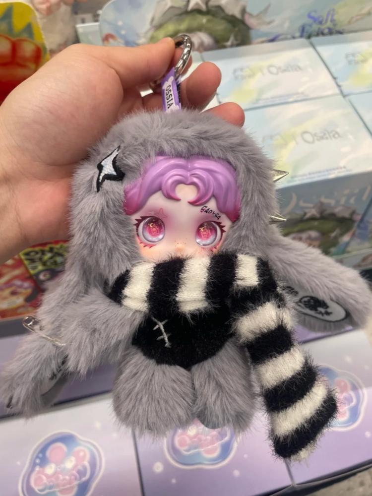 Genuine Ossia Plush Pricks Series Cute Trendy Vinyl Anime Action Figures Desktop Decoration Surprise Box Gifts Toys