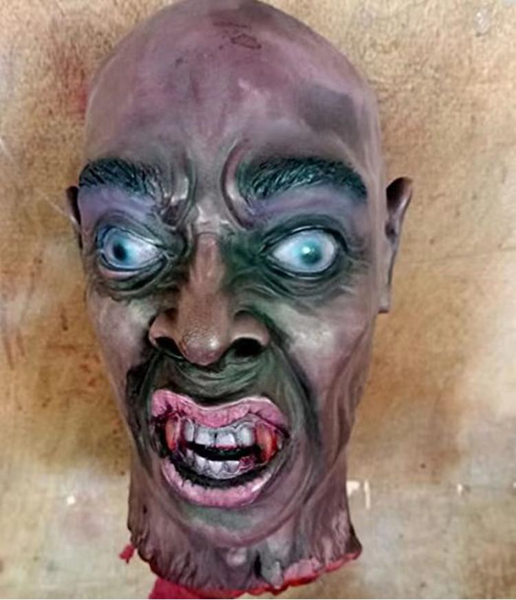 Headless Zombie Halloween Skull Ornament Prop Horror Party Decor Haunted House