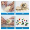 12Pcs  Archeological  Dig Up Dinosaur Egg Fossil Excavation Toy Kid Scientific Mining Diy Dino Egg Multiplayer Party Favors Toys