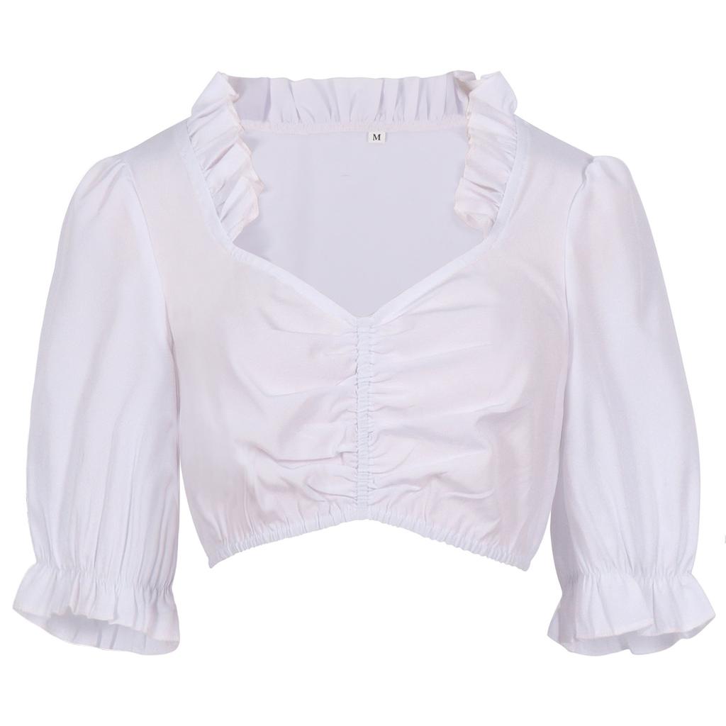 Women's Vintage Oktoberfest Dress with Lace for Party Stage Performance