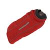 Dog Cold Weather Coats Retro Thicken Warm Skin Friendly Reflective Winter Jacket for Medium Large Dogs Red