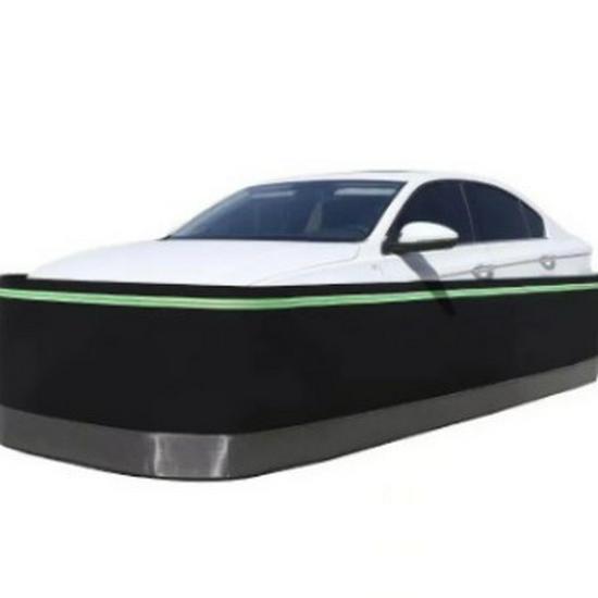 Car Anti-Rodent Barrier Cover: Dustproof Rubber Strip, Dog Urine Resistant, Full Coverage, Black Fluorescent. 10m