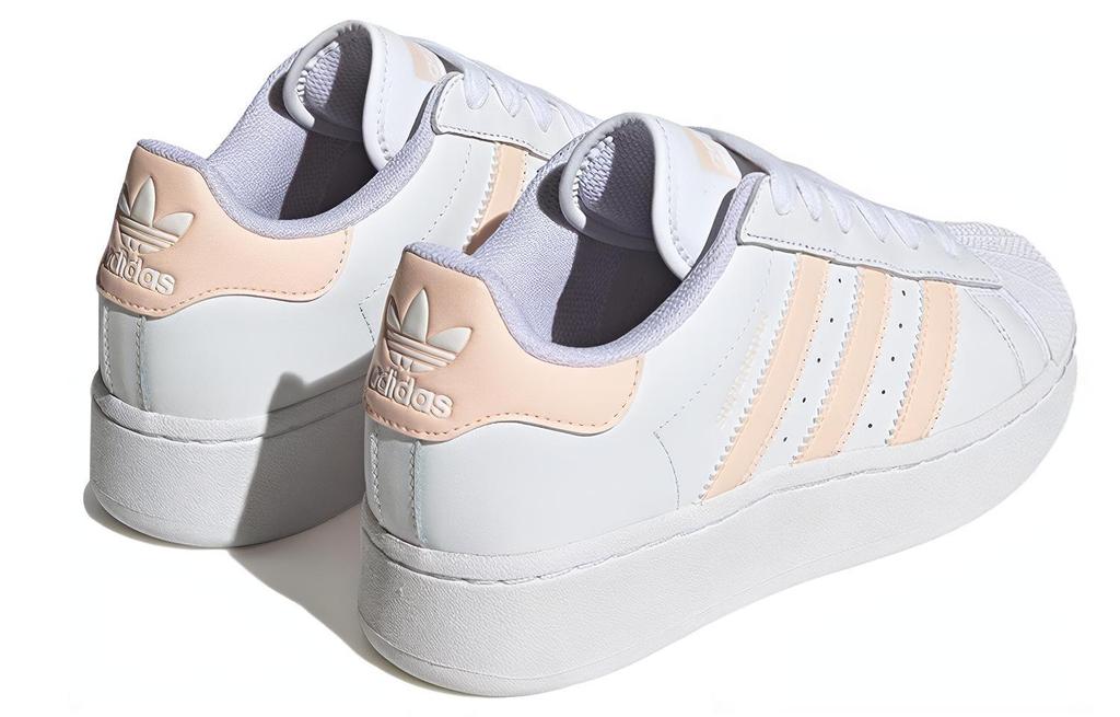 Adidas Originals Superstar Xlg Shoes 'Cloud White Bliss Orange' Women's IF3004