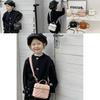 Stylish Korean Minimalist Princess Single Shoulder Bag For Kids In Trendy Colors