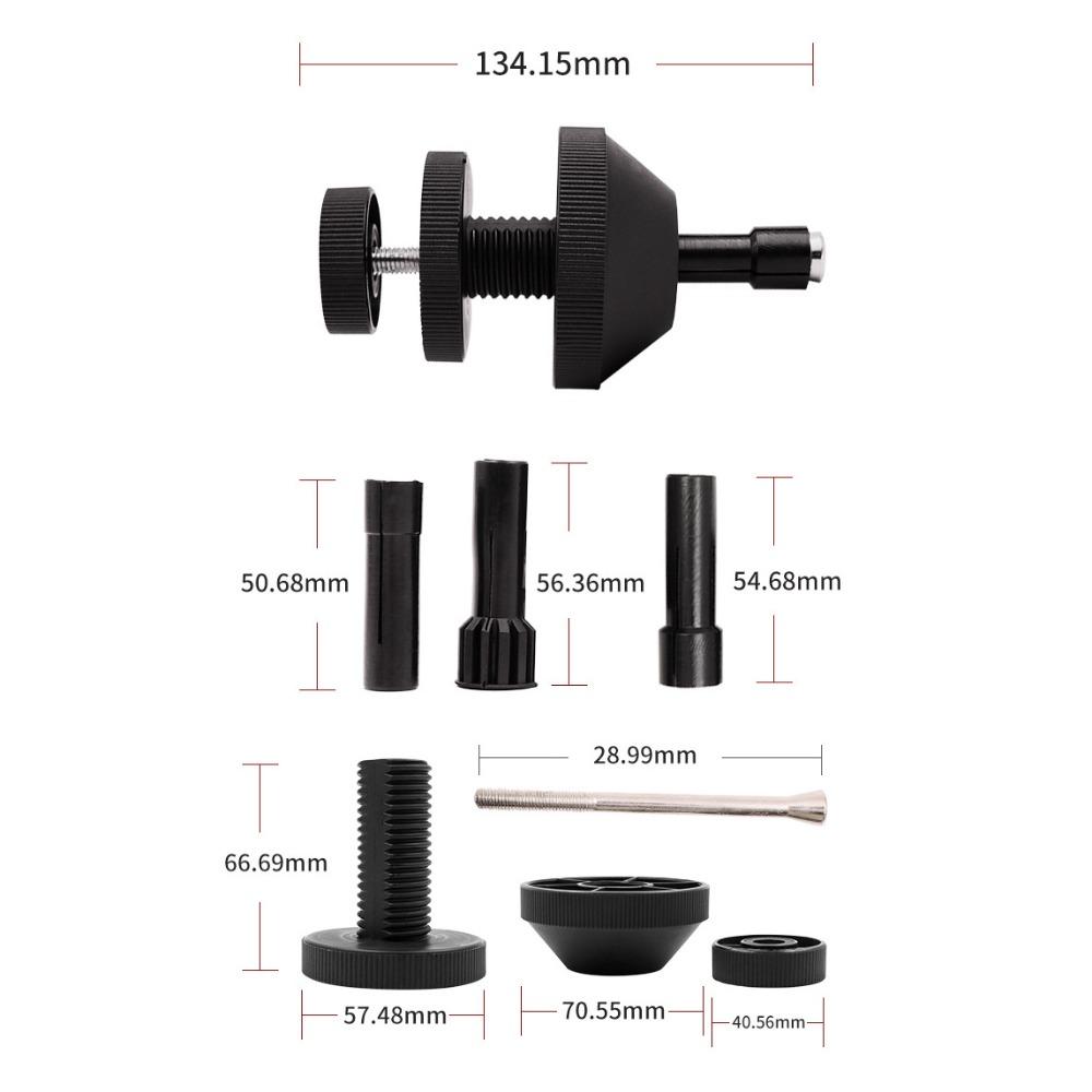 3 Collets Hole Corrector Anti-slip Aligning Tool Universal Clutch Alignment Kit