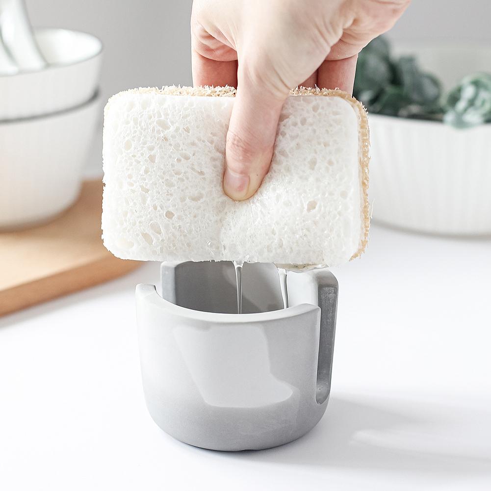 Diatomite Sponge Holder Kitchen Sink Quick Dry Sponge Holder Kitchen Dish Sponge