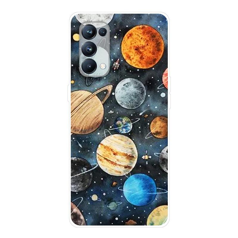 For OPPO Reno 5 Reno5 Pro 5G Case Soft Silicone Back Case Coque for OPPO Reno 5 Pro 5G Phone Cover Shockproof Fundas for Reno 5