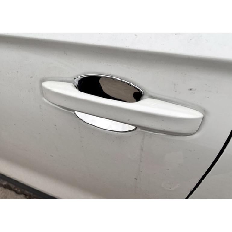 Chrome Door Handle Bowl Frame Lid Cover Trim For Honda CRV CR-V 4pcs