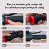2Pcs Motorcycle Handlebar Cover Brake Covers Self Shrinking Non-Slip Silicone Motorcycles Grip Covers Sleeve Cover Protector