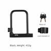 14mm Thickness Bike Lock with 2 Keys Bike U-Lock Anti Theft Bicycle Lock  Shop Doors